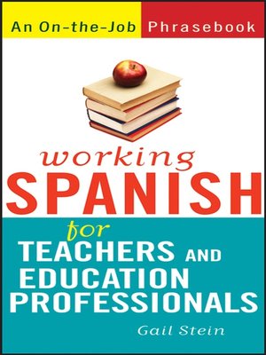 cover image of Working Spanish for Teachers and Education Professionals